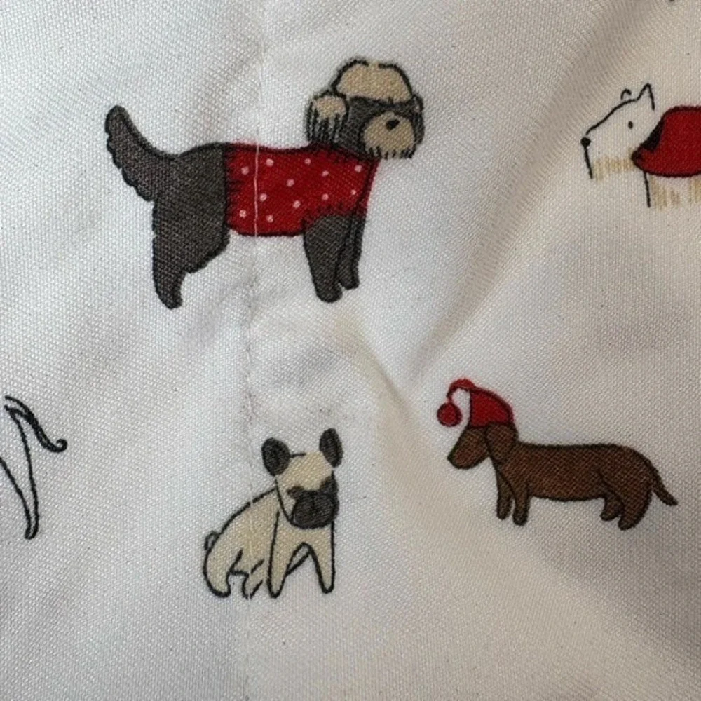Cuddl Duds Sheets Queen Set Dogs Flat And Fitted Microfiber Extra Soft Holiday